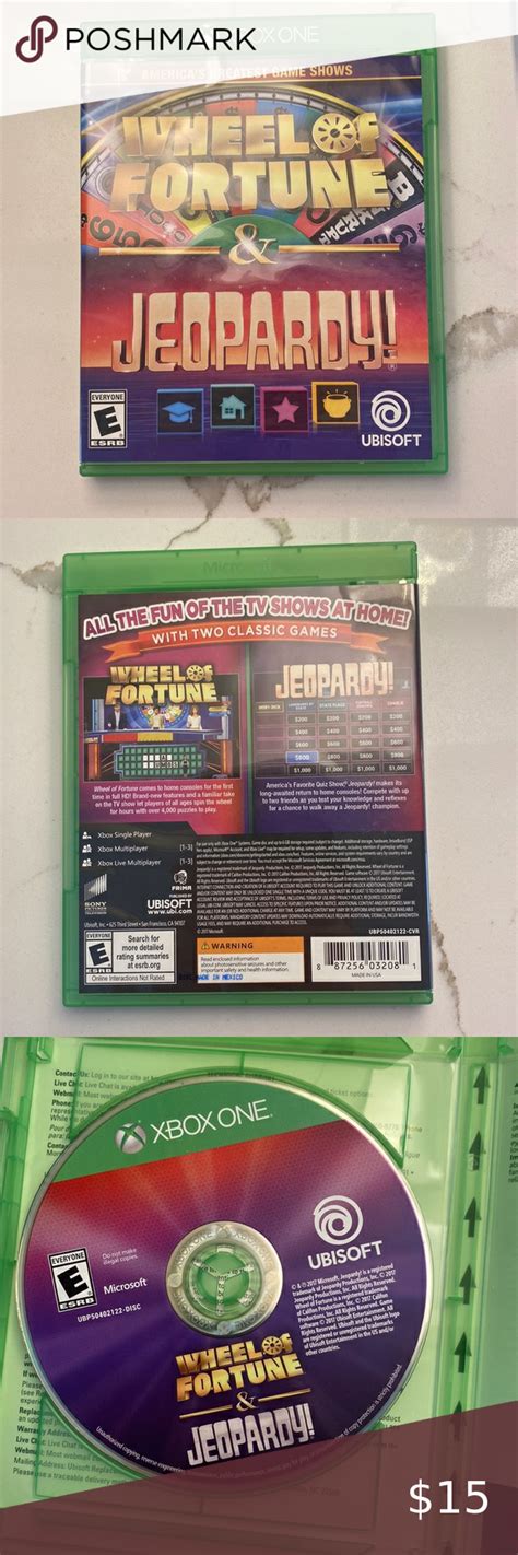 XBox One Wheel of Fortune and Jeopardy | Wheel of fortune, Xbox one ...