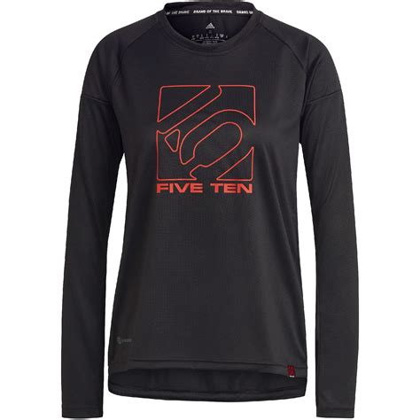 Five Ten Womens Long Sleeve Jersey Black Bike24