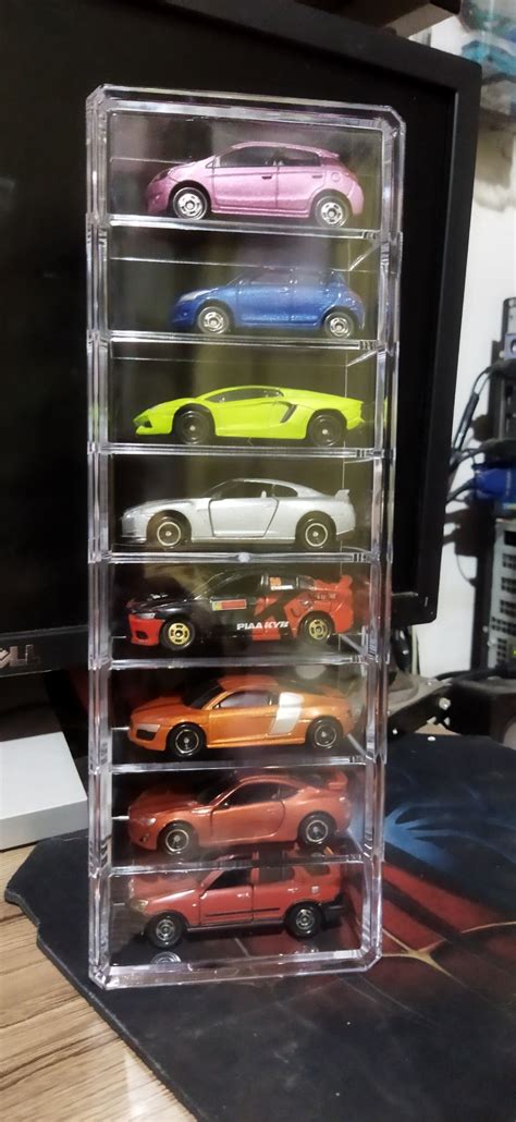 164 Acrylic Display Case For Tomica Hotwheels Matchbox Hot Wheels