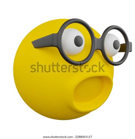 3d Funny Yellow Emoji Emoticons Faces Stock Illustration 2288041117 ...