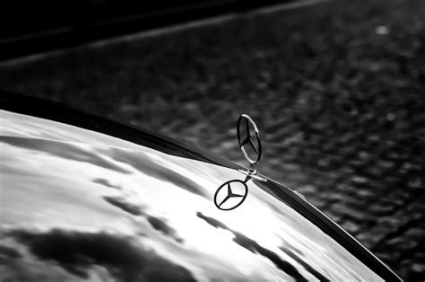 Hd Wallpaper Mercedes Benz Emblem Isolated On Black Background Daimler Benz Wallpaper Flare