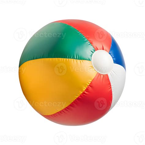 Beach Ball Isolated on Transparent Background 45367451 PNG