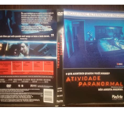 Dvd Original Filme Atividade Paranormal Shopee Brasil