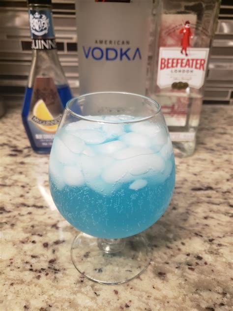A Cobalt Velvet. A drink featured in the game VA-11 Hall-A: Cyberpunk