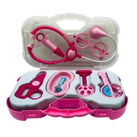 Kit Conjunto Maleta Medica Infantil Mini Doutor Paki No Shoptime