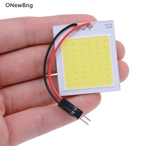 Onewbng Smd Cob Led W V White Light Car Interior Panel Lights