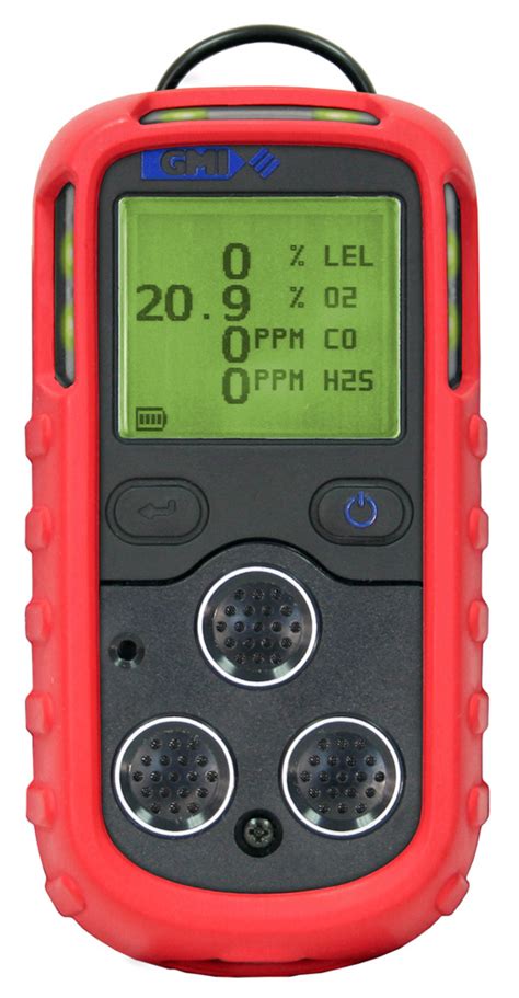 GMI PS200 3 Gas Personal Safety Monitor LEL H2S CO Non Pumped