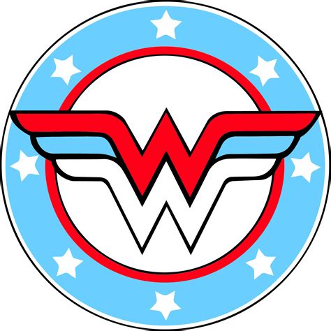 Printable Wonder Woman Logo