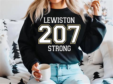 Lewiston Strong Shirt, Lewiston 207 Sweatshirt, Pray for Maine Shirt ...