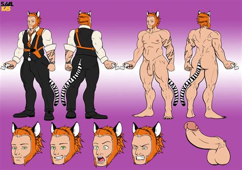 Tiger Man Character Commission By SavalKas Hentai Foundry