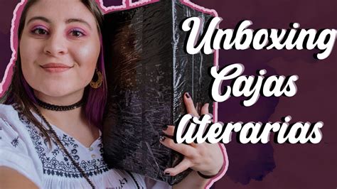 Unboxing Tinto Nero Cajas Literarias Ana Youtube