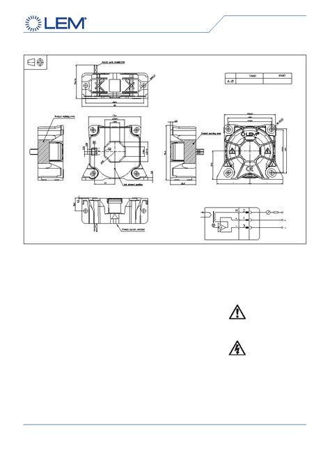LF310-S datasheet(7/7 Pages) LEM | Bipolar and insulated current ...