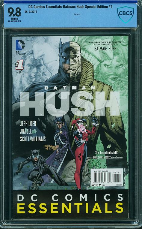 DC COMICS ESSENTIALS BATMAN HUSH SPECIAL EDITION 1 COMIC BOOK SALE