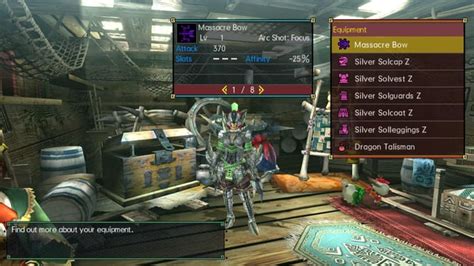 Yes I finally got silver rathalos armor Z here are the stats for the ...