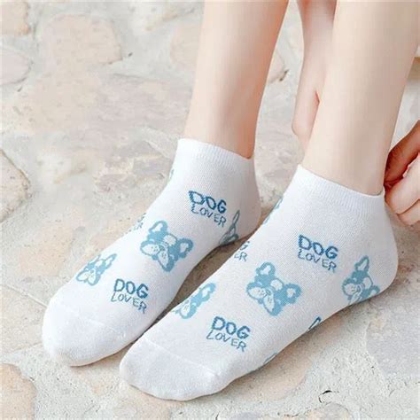 Ankle Socks Cartoon Blue - Simpo Sock Factory