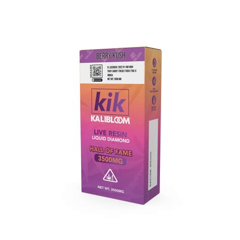 Kik Hall Of Fame G Liquid Diamond Disposable Kalibloom