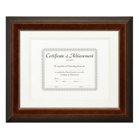 Craig Frames Complete Document Frame 11x14 1 Silver Picture Frame