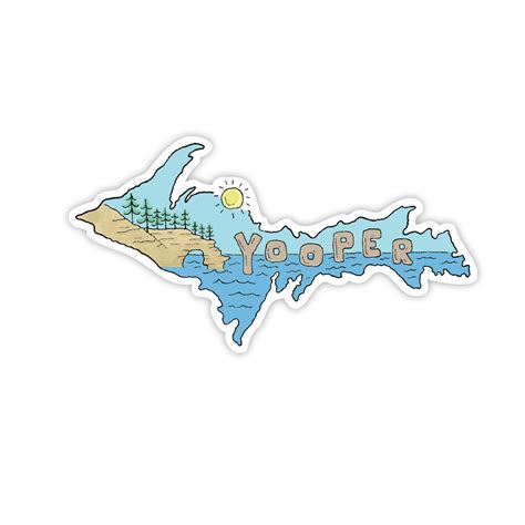 Yooper sticker – Big Moods