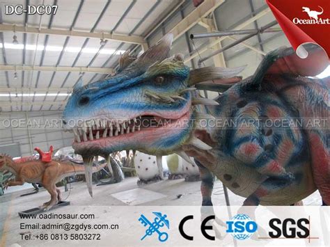 Realistic Dragon Costume For Sale - Ocean Art Dinosaur Manufacturer