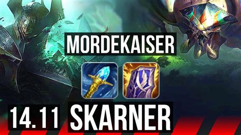 Mordekaiser Vs Skarner Top Rank 1 Morde Rank 14 Br Challenger