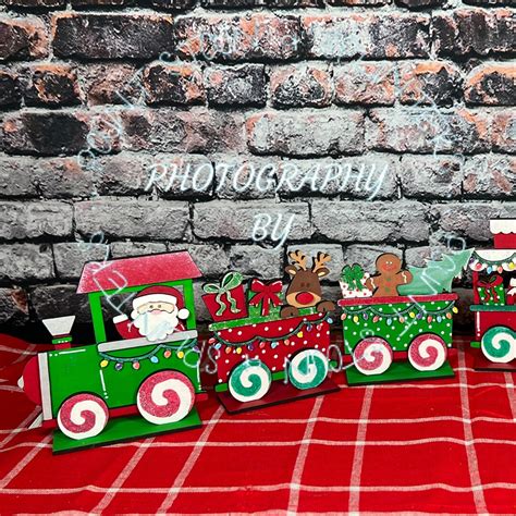 Santa Train, Holiday Train, Christmas Train, Santa Christmas Decor ...