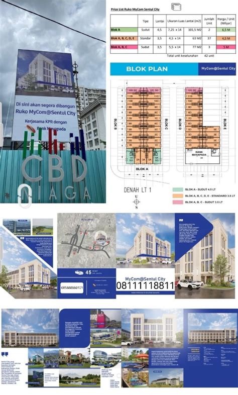 RUKO CBD NIAGA SENTUL CITY Properti Dijual Di Carousell