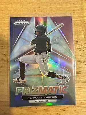 Panini Prizm Baseball Prizmatic Silver Termarr Johnson P Ebay