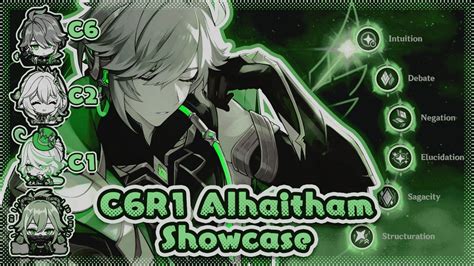 Insane C Alhaitham Showcase Genshin Impact Youtube