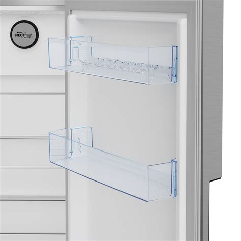 Beko Side By Side Refrigerator 558 L Silver Gne741s Online At Best