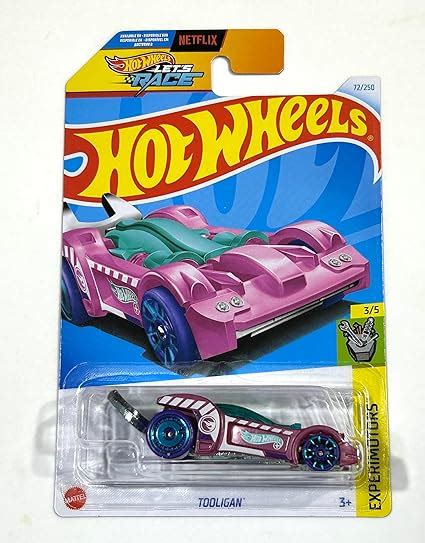 Amazon Hot Wheels Tooligan Treasure Hunt Pink And Purple Experimotors
