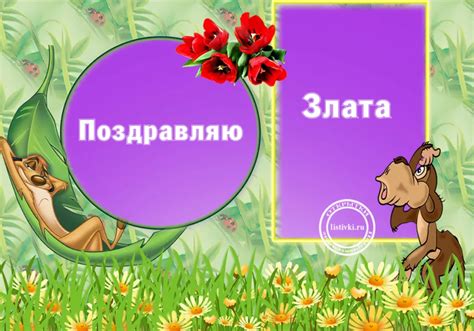 Злата, с днем рождения! (80 открыток)