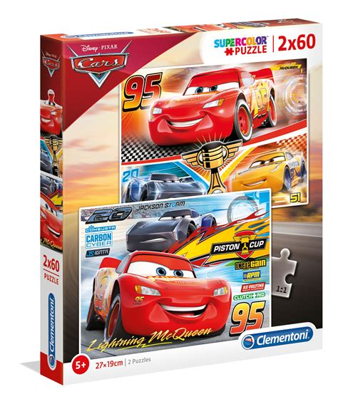 Cars X Pcs Supercolor Puzzle Clementoni