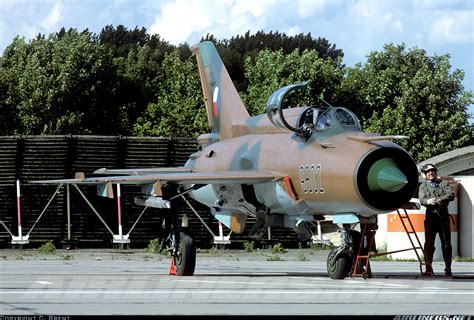 Mikoyan Gurevich Mig 21mf Czech Republic Air Force Aviation Photo