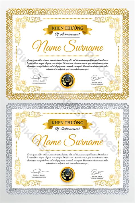 Certificate Of Merit Templates Free Graphic Design Templates