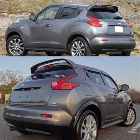 CEYUSOT FOR Roof Spoiler Accessory Nissan Juke Abs Material Car Rear