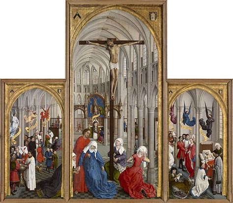 Altar Der Sieben Sakramente Rogier Van Der Weyden Wikiwand