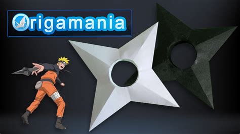 Estrela Ninja Do Naruto - Estrela Ninja - Shuriken de Papel do Naruto - YouTube