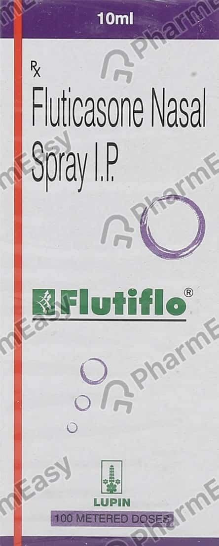 Flutiflo 50 Mcg Nasal Spray 10 Uses Side Effects Price And Dosage