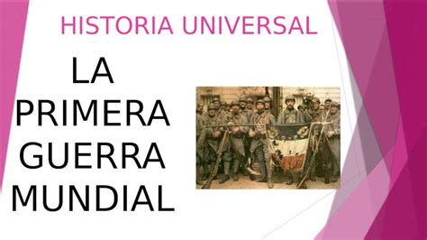 Pptx Historia Universal Primera Guerra Mundial Dokumentips