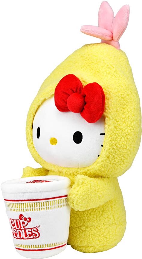 Best Buy Neca Sanrio Medium Plush Nissin Cup Noodles X Hello Kitty