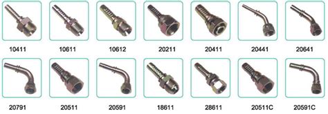 Hydraulic fittings-jis fittings-metric hose fittings-reusable hose fittings