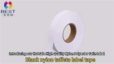 Factory Coated Nylon Taffeta Label Fabric Jumbo Roll Ribbon Buy Nylon