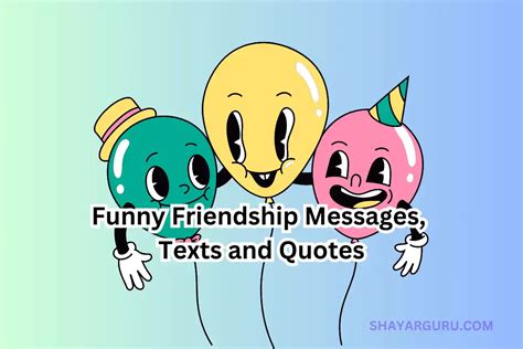 Best 400 Funny Friendship Messages, Texts and Quotes