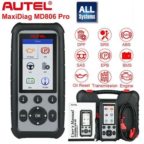 Autel Maxidiag Md Pro Newest Diagnostic Scan Tool Upgraded