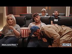 Dante Colle Michael Boston Pound Troye Dean Until They Both Cum All Over His Ass Men