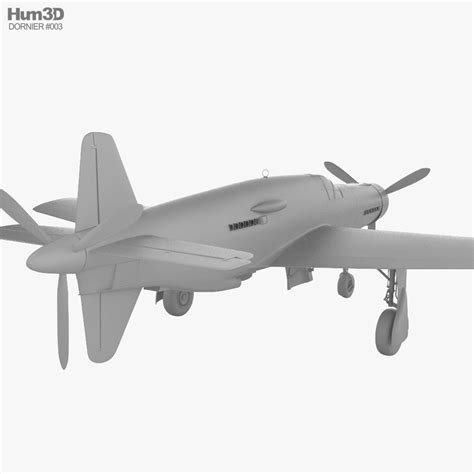 Dornier Do 335 Pfeil Modelo 3D Descargar Avión de caza on 3DModels org