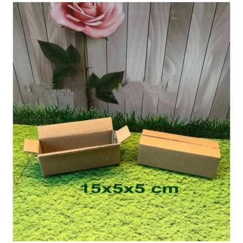 Jual Kardus Karton Box Uk 15x5x5 Cm ST Untuk Packing Shopee Indonesia