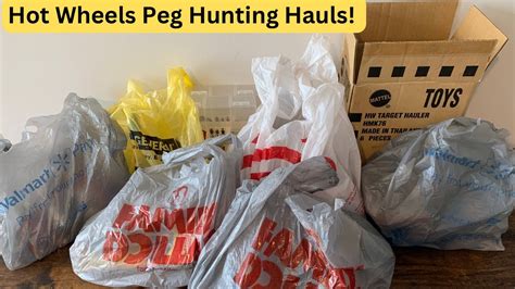 Hot Wheels Peg Hunting Hauls YouTube