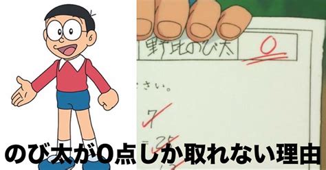 10000印刷√ のび太 0点 386574 のび太 0点の歌