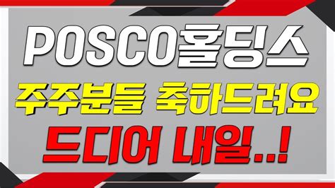 🔥 포스코홀딩스 주가전망 🔥결국 내일 이게 드러난다 포스코케미칼주가 포스코케미칼주식 포스코케미칼분석 포스코케미칼